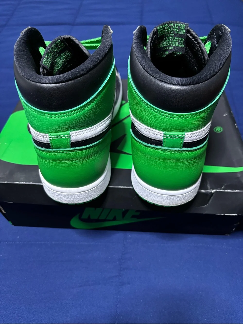 Jordan 1 Retro High OG Lucky Green 2023 Size 11.5